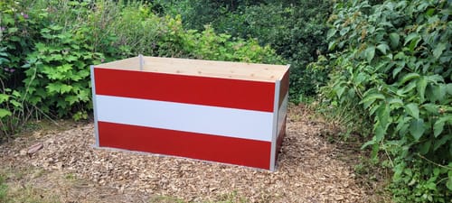 Customer photo review of Aluminium Eckprofil für Hochbeet ErnteMAXX erhältlich in 4 Höhen