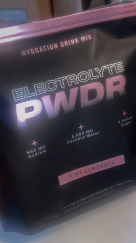 Customer photo review of ELECTROLYTE PWDR