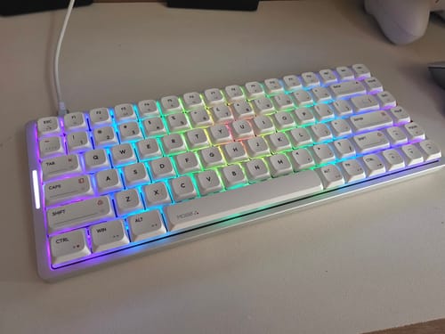 Customer photo review of IQUNIX MQ80 Aluminum Low Profile Mechanical Keyboard