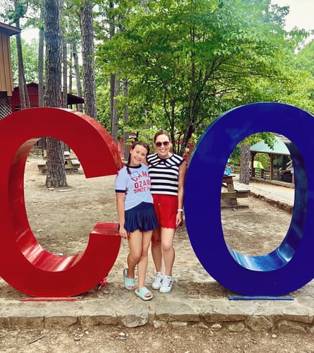 Customer photo review of SSYS Sleeveless Pippa Striped Peter Pan Collar Top In Navy