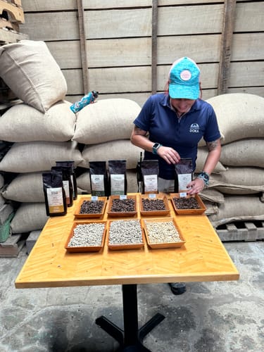 Customer photo review of Café Hacienda Doka Peaberry AA