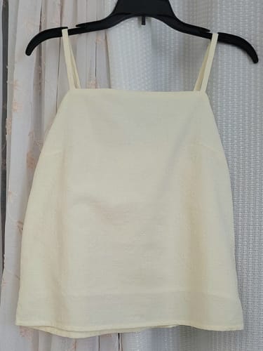 Customer photo review of Qing Kuai 轻快 Light Hearted Song Dynasty Pure Cotton Moxiong Diaodai Tank Top Undergarment