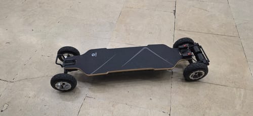 Customer photo review of Tynee® Explorer Pro Belt Motor All Terrain Off Road Electric Skateboard