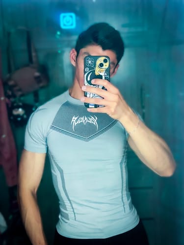 Customer photo review of WARRIOR COMPRESSION TEES #4041