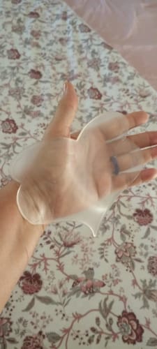 Customer photo review of Décolleté Anti-Wrinkle Pad