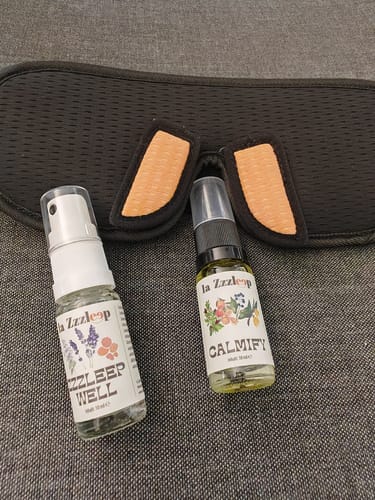 Customer photo review of Schlafmaske mit funktionalen Düften gegen Stress & Einschlafprobleme, Starterbox