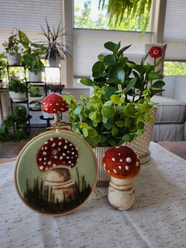 Melisa D. review of Sophie Wheatley's Felted Fungi Supplies Box image 1 out of 1