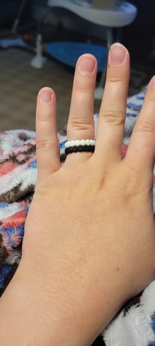 T C. review of Stars Collection - Silicone Wedding Rings for Women image 1 out of 1