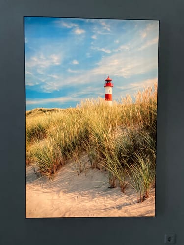 Customer photo review of Canvalight® Leuchtbild | Leuchtturm No. 1 | Hochformat