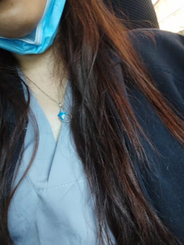 Customer photo review of Collar Mantarraya Pequeño