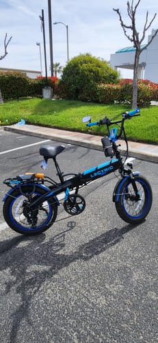 Customer photo review of BMX Stem for I7PRO Folding Ebikes