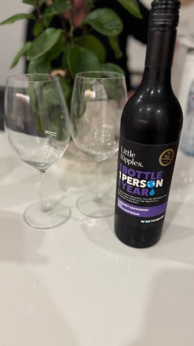 Customer photo review of Shiraz & Cab Sav - 2 Pack