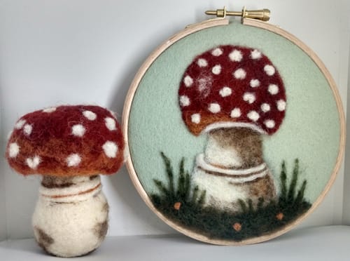 Sherry G. review of Sophie Wheatley's Felted Fungi Supplies Box image 1 out of 1