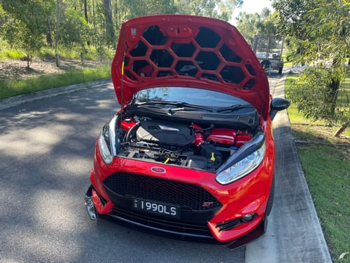 Customer photo review of Proform Under Bonnet Panels / Plates - Mk7.5 Fiesta