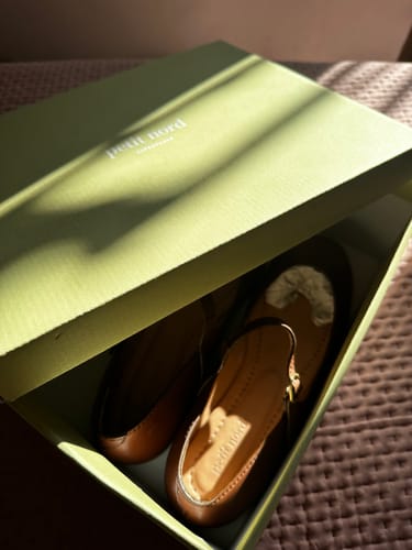 Customer photo review of Thea ballerina - Hazelnut