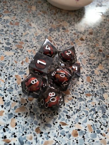 Customer photo review of Mystery Dice