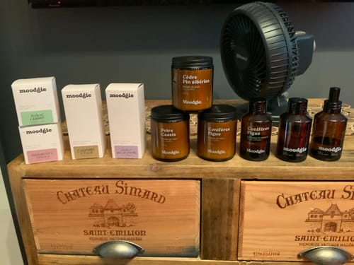 Customer photo review of Diffuseur à roseaux - Lilas + Bois de santal
