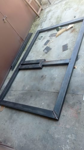 Customer photo review of Tubolare in ferro 150x50 spessore 3 mm