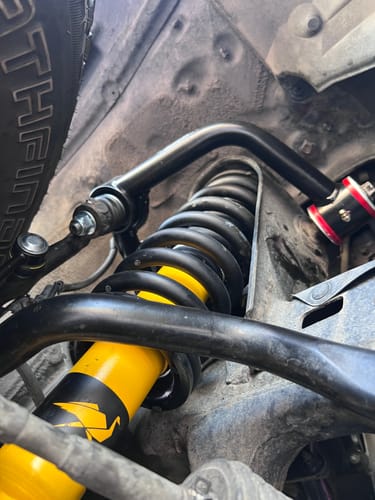 Customer photo review of Front Upper Control Arms For 2-4" Lift 2003-2023 Toyota 4Runner 07-14 FJ cruiser GX460