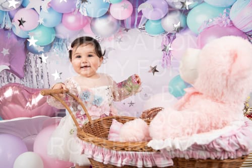 Customer photo review of Girls Birthday Dress Children Communion Princess Dress