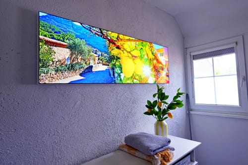 Customer photo review of Canvalight® Leuchtbild | Eigenes Motiv | Panorama