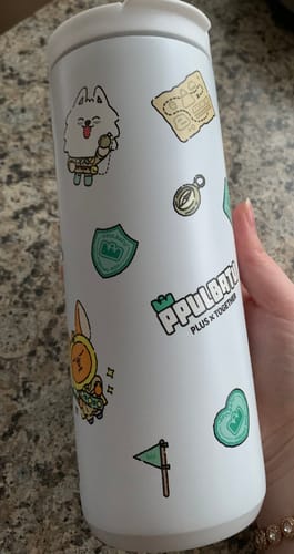 Customer photo review of TXT - FINDING MOA PPULBATU WEVERSE OFFLINE GIFT OFFICIAL MD TUMBLER