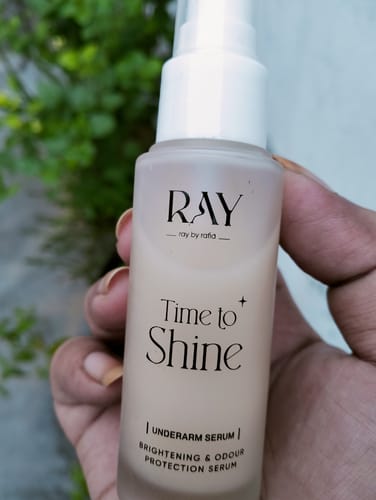 Customer photo review of Time To Shine (Under Arm Serum)