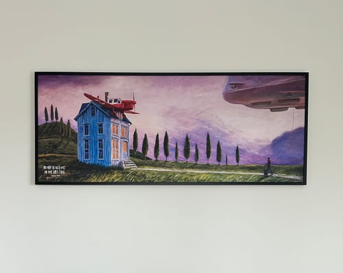 Customer photo review of Paveikslas "Our Home Starts Flying"