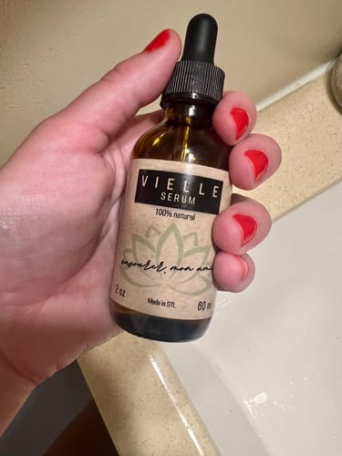 Customer photo review of Vielle Serum: Signature Formula