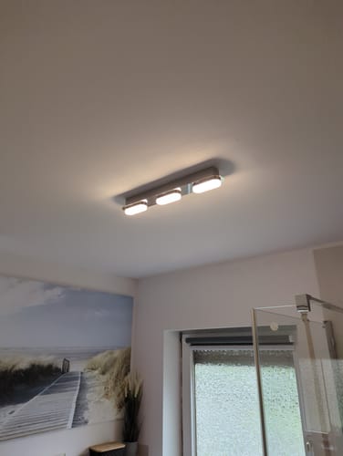 Kundenbewertung mit Foto zu LEDVANCE Wifi SMART+ ORBIS DUPLO LED Bad Wandleuchte 45cm Tunable Weiß 20W / 3000-6500K