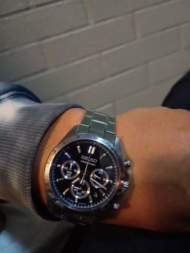 Reseña con foto de un cliente sobre Reloj Seiko SBTR011 Chronograph Quartz 42,2mm JDM