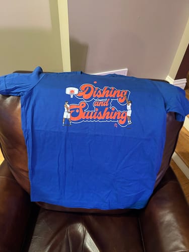 Customer photo review of Dishing and Swishing T-Shirt