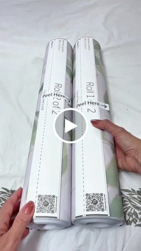 Customer video review of Joanna - Olive Branches on Texture Wallpaper