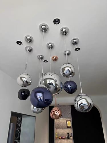 Customer photo review of WOMO Melt Hanging Lava Lamp-WM2043