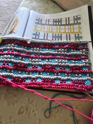 Customer photo review of Knit Nation • 1-Issue-a-Month Subscription