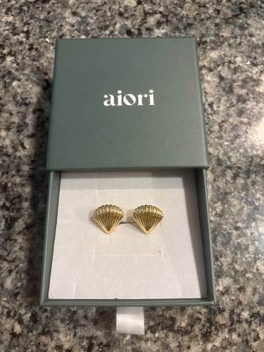 Customer photo review of Mer Clip On Earrings (Warehouse Sale)