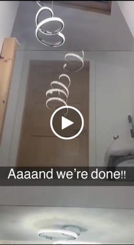 Customer video review of 5 Pack of 2 Metres Trimless 12MM Wide Plaster-In Aluminum LED Profile Channel with Frosted Diffuser & Accessories for LED Strip Lighting, Total 10 Metres