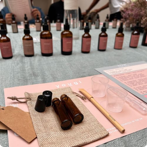 Customer photo review of Natural Perfume & Scent Creation Workshop, SHOREDITCH LONDON - £55