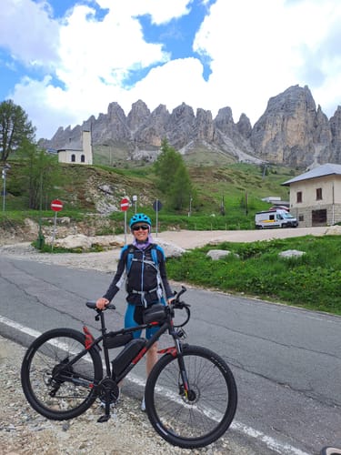 Customer photo review of Electric Mountain Bike Mopride 2
