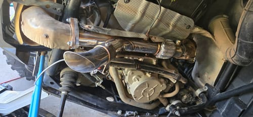 Customer photo review of RPM RZR XPT Turbo Pro XP Pro S & Turbo R 2.5" Captains Choice Electric Side Dump E-Valve Exhaust