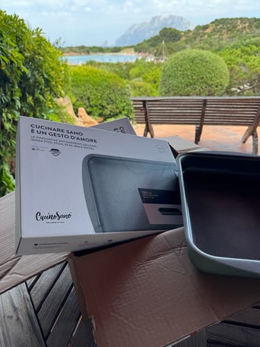 Customer photo review of Teglia da forno grande 35x27x7cm