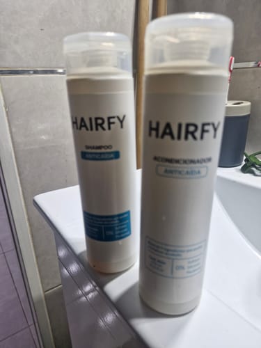 Customer photo review of Combo Anticaída - Shampoo y Acondicionador