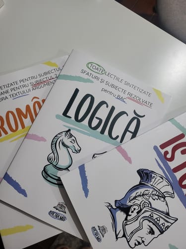 Recenzie cu fotografie de la un client despre Pachet Bacalaureat (Română + Istorie + Logică) Bacademia
