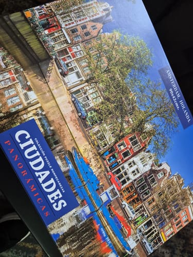 Customer photo review of Puzzle 1500 Amsterdam Panora - Toyng