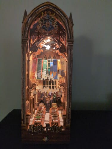 Customer photo review of Magic Auditorium DIY Book Nook Kit