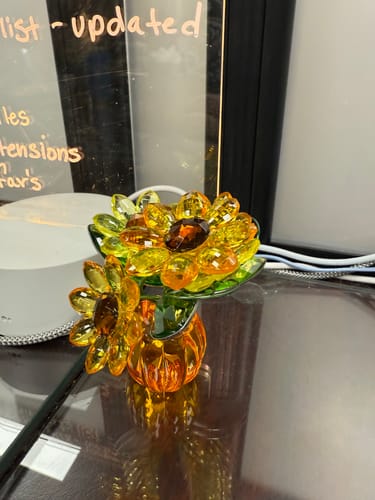 Customer photo review of Acrylic Bouquet, Sunflower