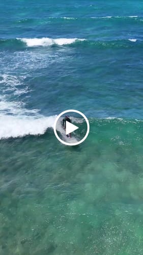 Customer video review of CJ Nelson PARALLAX PLUS 2+1 Fin (7'10-9'9) Thunderbolt Red