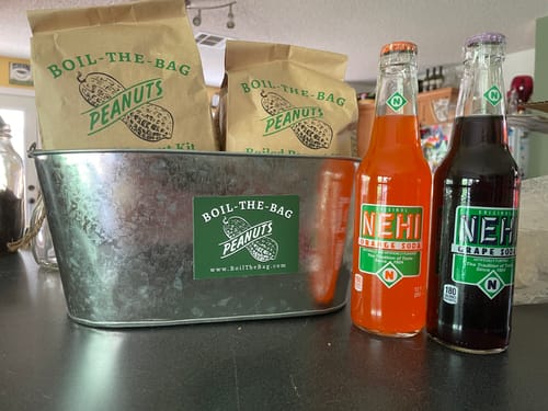 Customer photo review of Boil-The-Bag Boiled Peanuts (4 Bags)