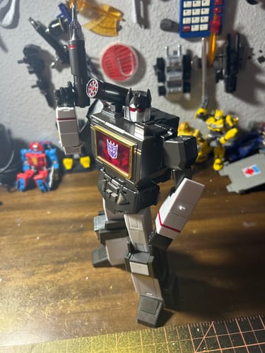 Customer photo review of Robot Paradise RP-02 RP02 Acoustic Blaster & Night Bat ( Sound Blaster & Ratbat, Fans Toys Fanstoys) 23cm / 9"