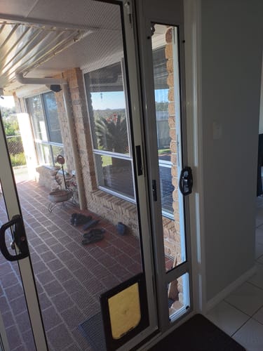 Customer photo review of Pet Door Inserts